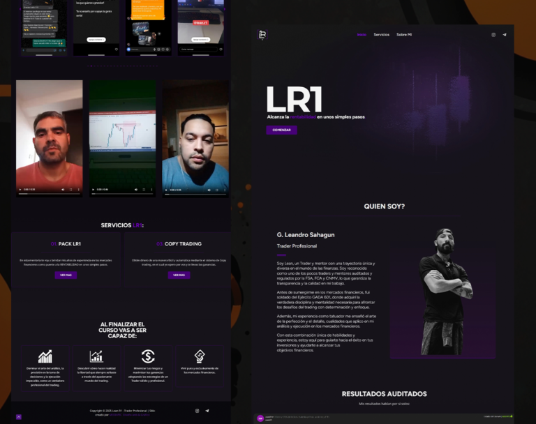 Sitio web de LR1