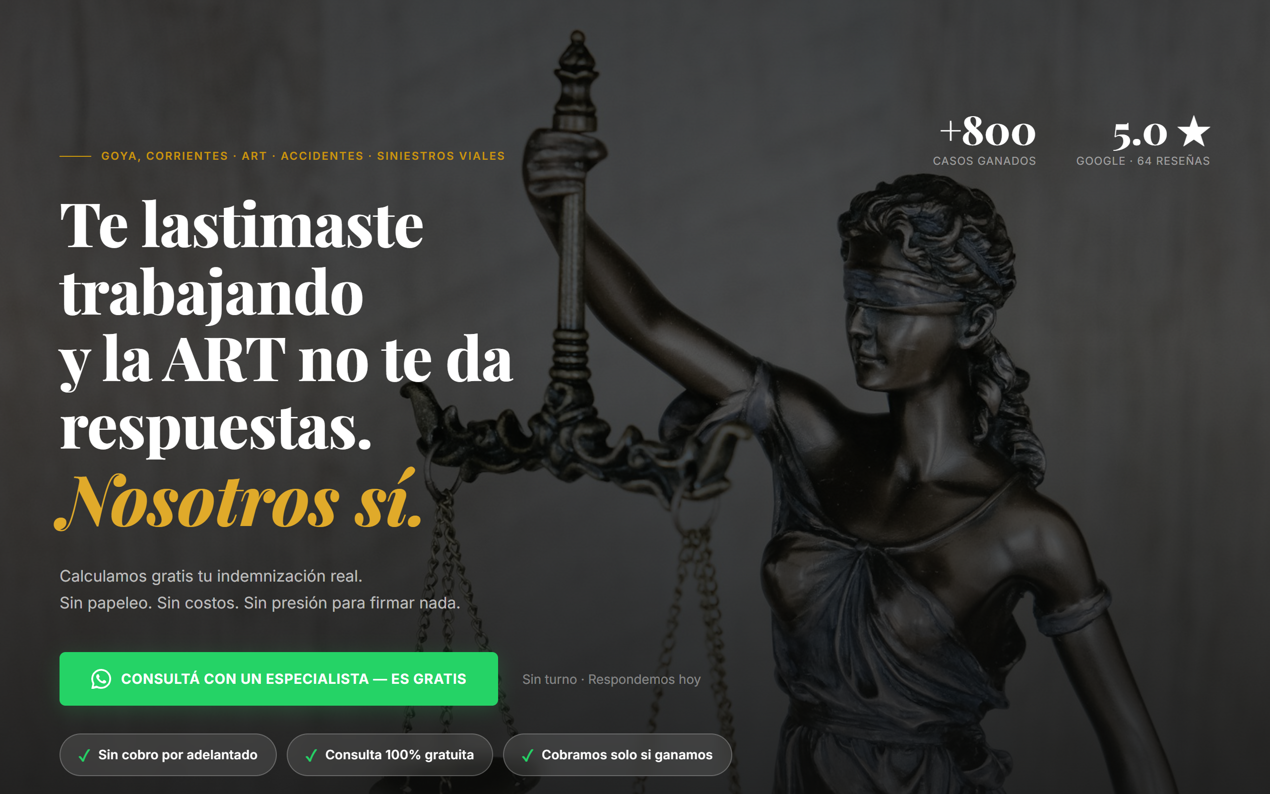 Landing Candia & Asociados